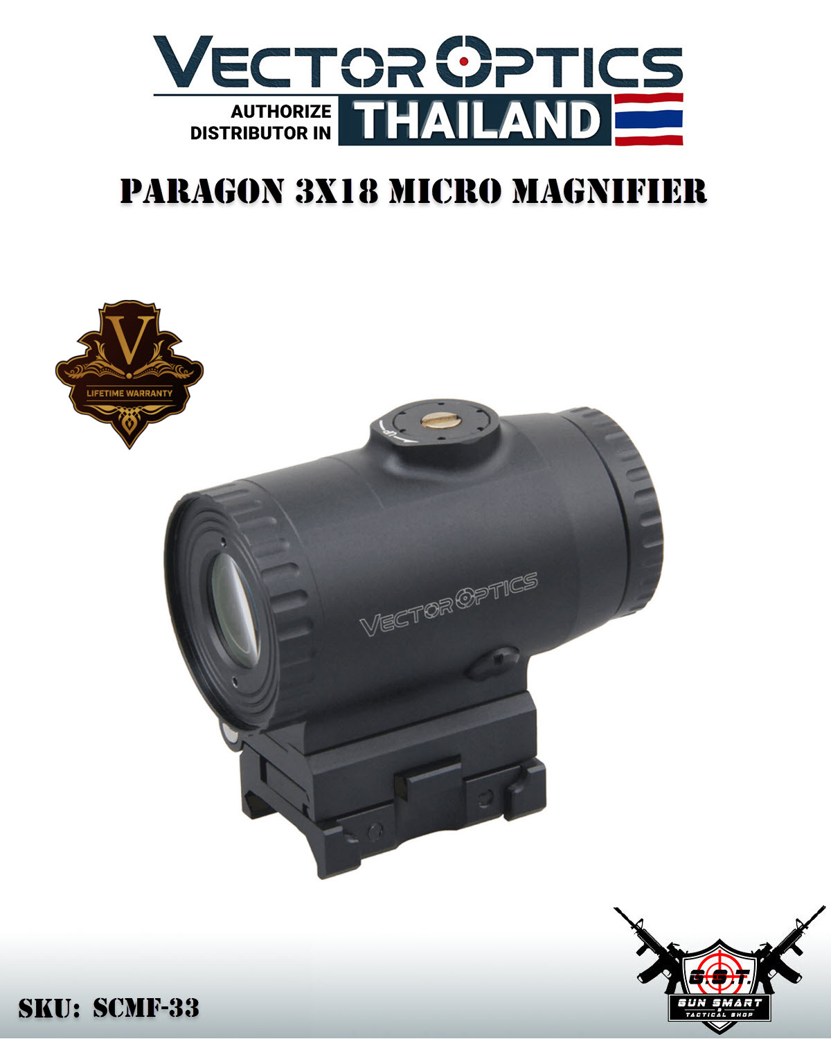 PARAGON 3X18 MICRO MAGNIFIER