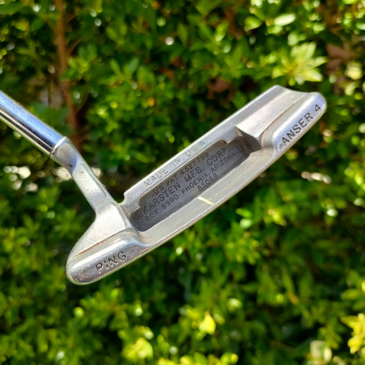 PUTTER PING ANSER 4 ความยาว 35 นิ้ว เป็นตัวที่สมบูรณ์ที่สุด เป็นพัตเตอร์สุดคลาสสิคที่นิยมตลอดกาล ไม้กอล์ฟมือสอง ของแท้ BY NakaraLuxurious