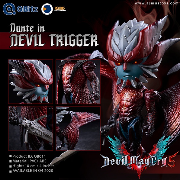 [สั่งจอง]Asmus QBITZ QB011 4" : DANTE IN DEVIL TRIGGER