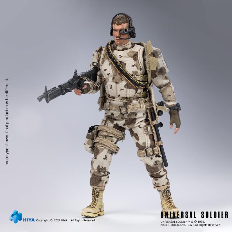 [พร้อมส่ง] Hiya Toys Exquisite Super ESU0254 1/12 : Universal Soldier - Andrew Scott