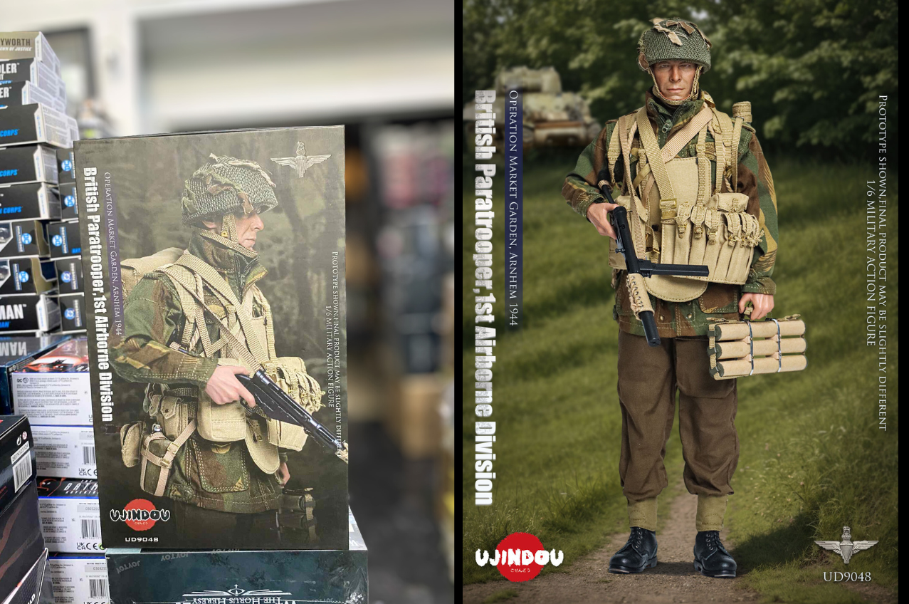 [พร้อมส่ง] UJINDOU UD9048 1/6 : British Paratrooper 1st Airborne Div Operation Market Garden Arnhem 1944