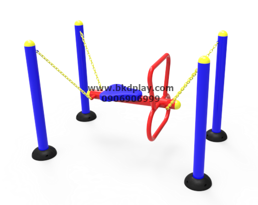 โยกเยก 1 ที่นั่ง, เครื่องเล่นสนามกลางแจ้ง , เครื่องเล่นสนามแบบเหล็ก,โยกเยกเหล็ก, ม้าหมุน, OutdoorPlayground, ราคาโรงงาน สินค้าสั่งผลิต 10-20 วัน