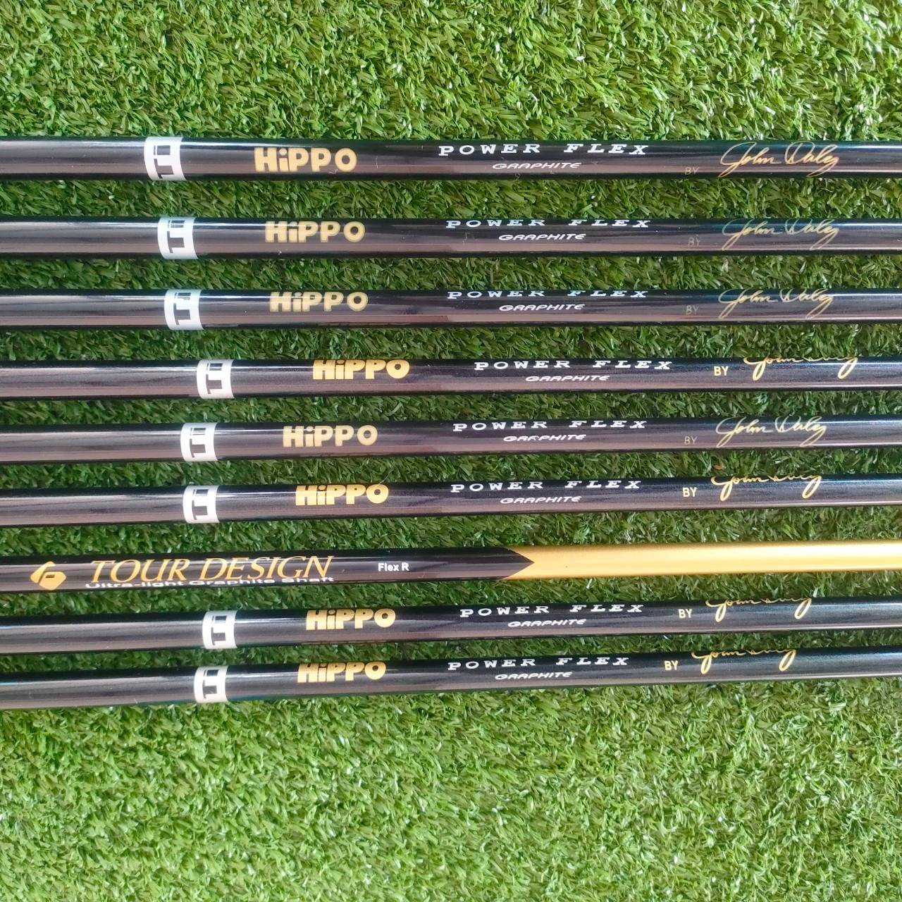ชุดเหล็ก HIPPO John Daly มีเหล็ก 3-9 เเละ PW SW ก้าน HIPPO POWER FLEX R เป็นรุ่นที่ John Daly ไม้กอล์ฟมือสอง ของแท้ BY NakaraLuxurious