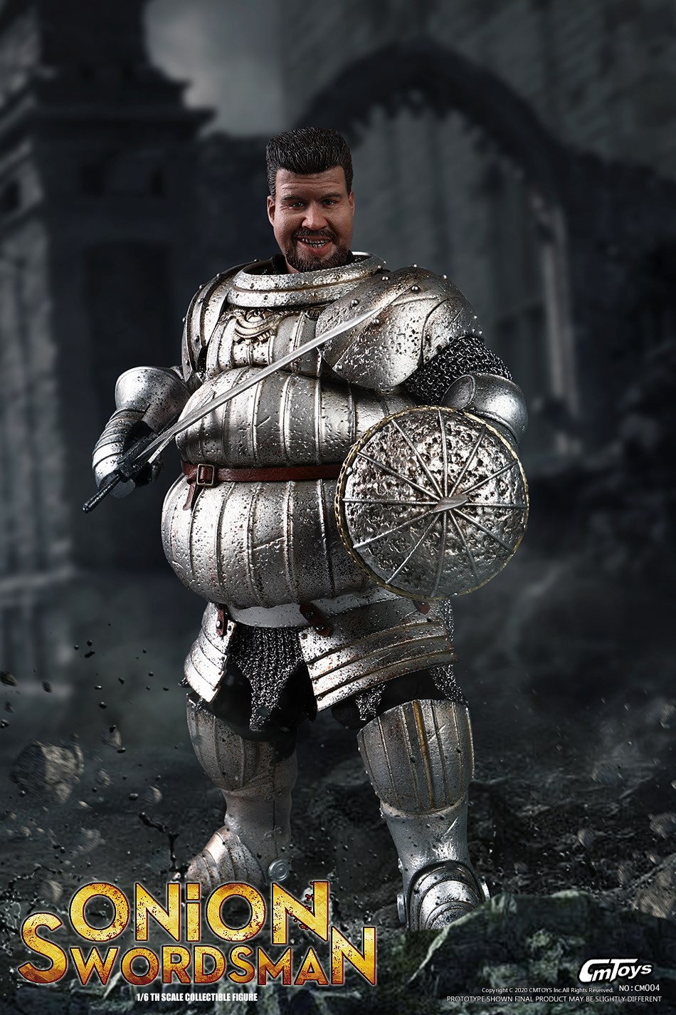 [สั่งจอง] CMTOYS CM004 1/6 DIE-CAST ALLOY - ONION SWORDSMAN