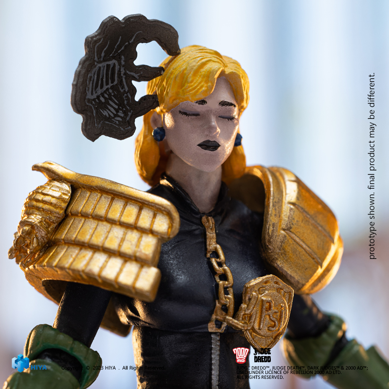 [สั่งจอง]Hiya toys 1/18 : EMJ0262 - JUDGE DREDD Hall of Heroes Judge Anderson (10cm)