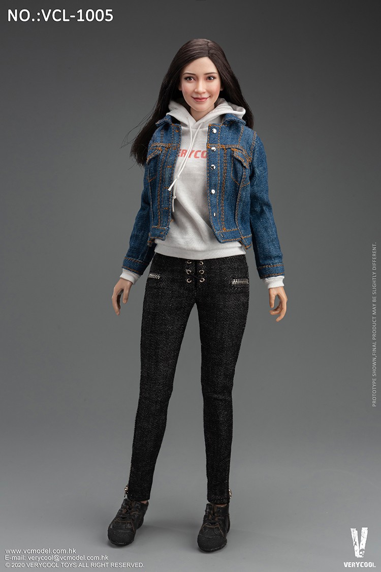 [สั่งจอง] VERYCOOL VCL-1005 / FX10 1/6 : Denim Leisure Wear Set - Head Sculpt & Female Body