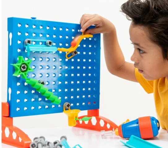 ชุดออกแบบและเจาะสร้างเขาวงกต ของเล่นเสริมพัฒนาการ, ของเล่นเด็กอนุบาล, สื่อการสอนเด็กอนุบาล วัสดุและสี ปลอดภัยต่อเด็ก มีมาตรฐาน มอก. ตามที่ สพฐ. กำหนด