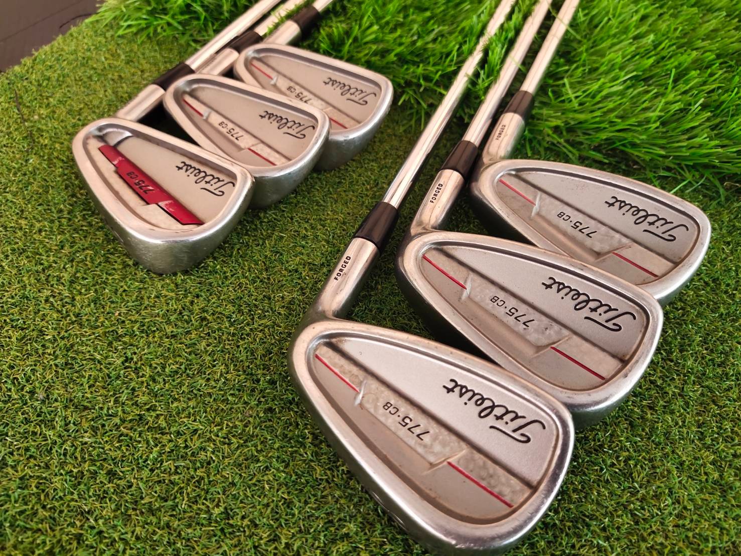 ชุดเหล็ก Titleist 775CB สุดยอดชุดเหล็ก FORGED CAVITY จากแบรนด์ Titleist หายากครับ
