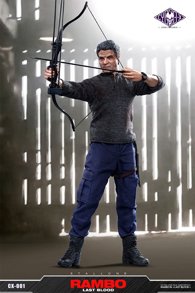 [สั่งจอง]CYBER-X Studio CX001 1/6 Rambo Last Blood Action Figure