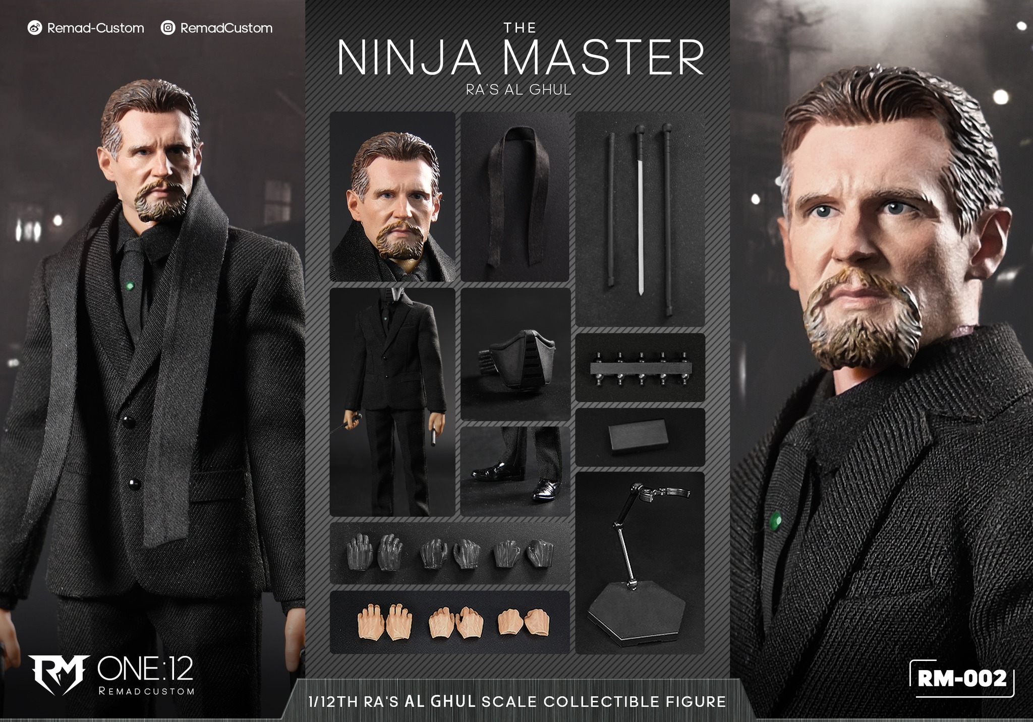 [สั่งจอง] Remad Custom RM-002 1/12 : NINJA MASTER