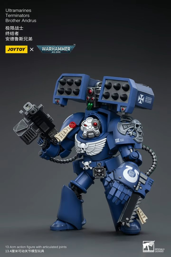 [สั่งจอง]JOYTOY WarHammer 40K 1/18 : Ultramarines Terminators
