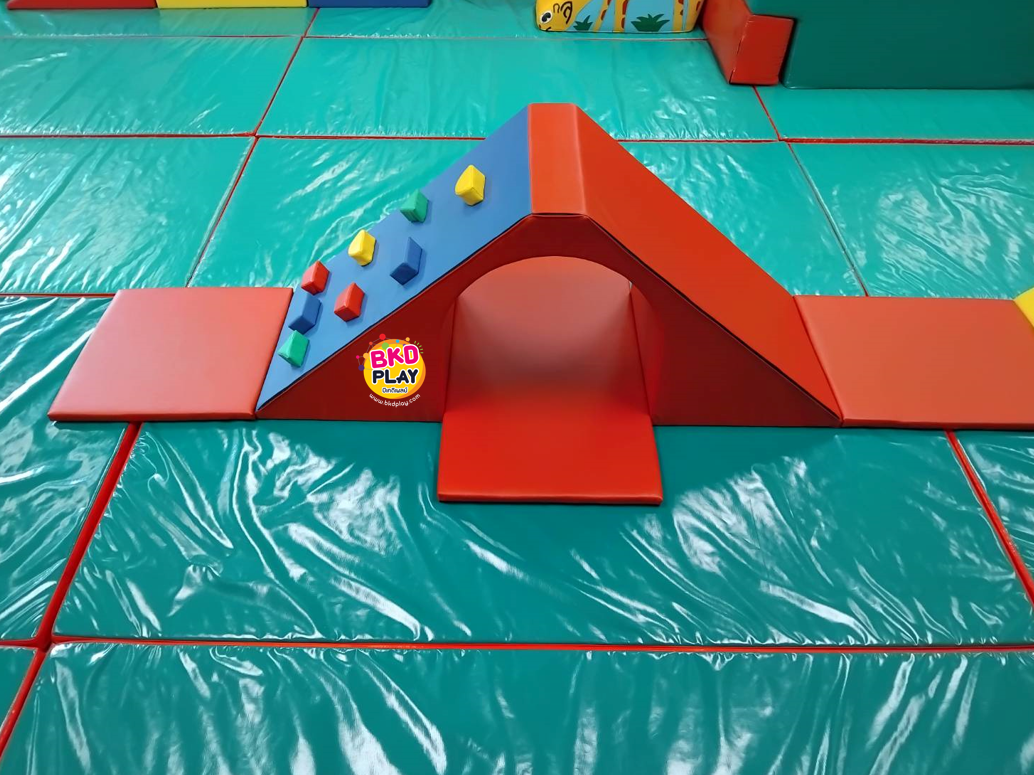 ภูเขา2ลูกอุโมงค์ปีนป่าย, ปีนป่ายเข้ามุม ปีนป่ายนุ่ม สไลเดอร์นุ่ม เบาะนุ่มนิ่ม, soft play, indoor playground ของเล่นเสริมพัฒนาการ เครื่องเล่นสนามในร่ม Kid Zone