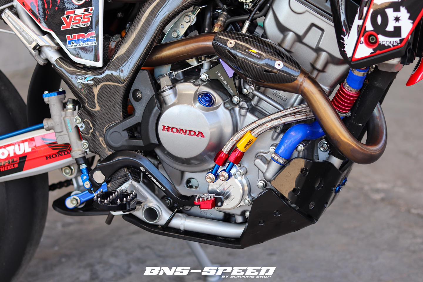 ออยคูลเลอร์ Morin Oil Cooler Kit CRF300L - Blue