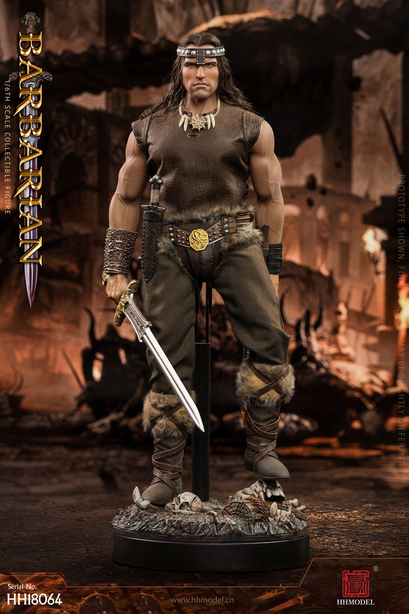 [สั่งจอง]HHMODEL & HAOYUTOYS HH18064 1/6 : Imperial Legion - Barbarian