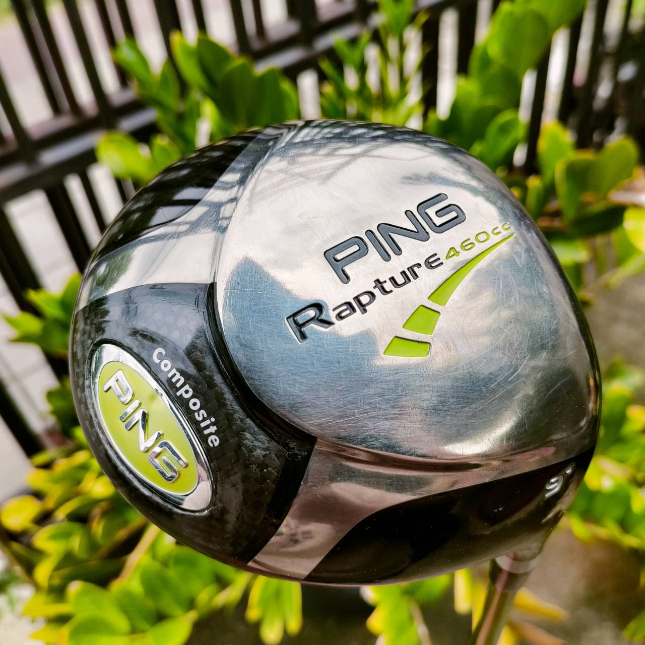 Driver PING Rapture 460 CC. องศา 9 มาพร้อมกับก้าน ALDILA NV FLEX S วัสดุ COMPOSITE ตีไกล ตีง่ายมาก ไม้กอล์ฟพรีเมี่ยมมือสอง ของแท้ By NakaraLuxurious