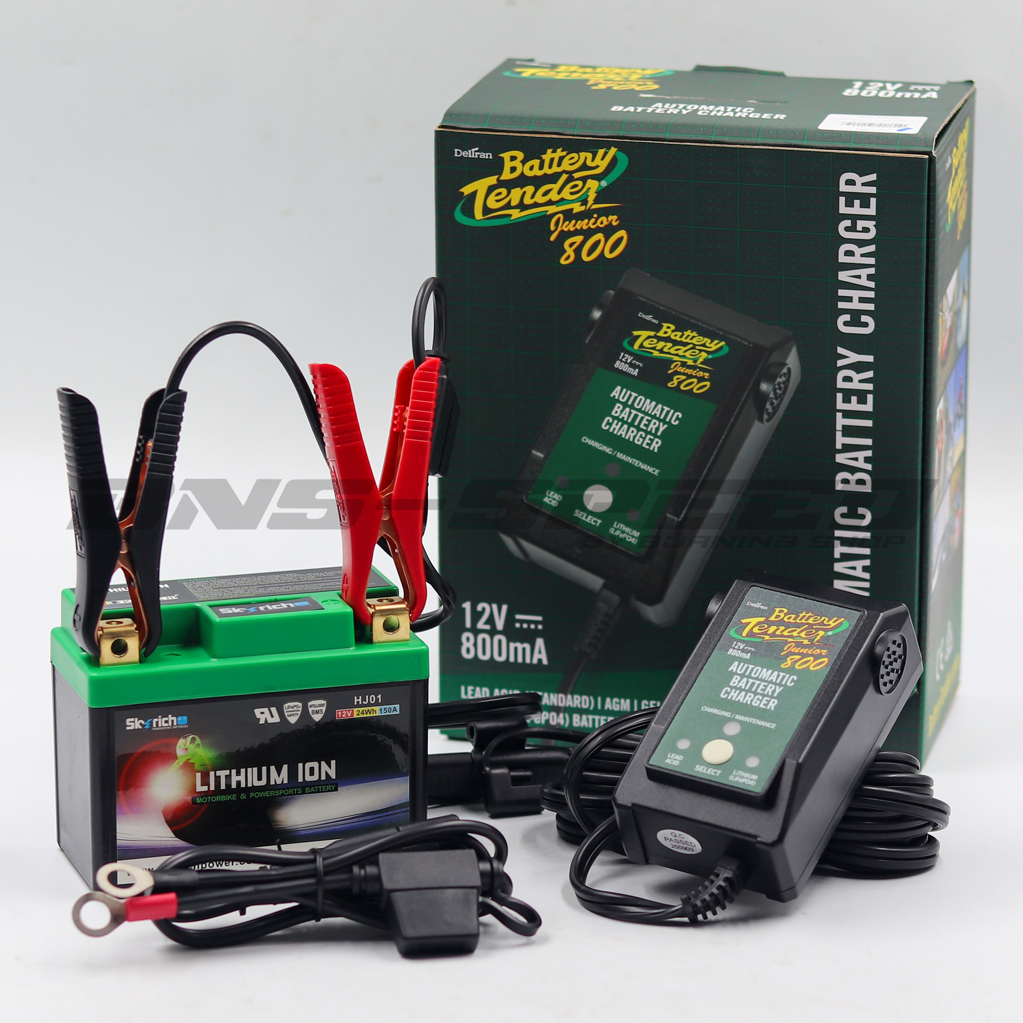 เครื่องชาร์จแบต Battery Tender Junior 800 Charger ชาร์จแบตได้หลายชนิดรวม Lead Acid และ Lithium