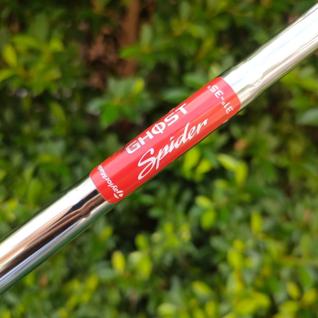 PUTTER TAYLORMADE SPIDER DADDY LONG LEGS ความยาว 35 นิ้ว กริพเป็นเเบบยาว สุดยอดการกระจายน้ำหนักดีกว่า ODYSSEY #7เส้นเล็งอย่างดี!! ไม้กอล์ฟมือสอง ของแท้ BY NakaraLuxurious