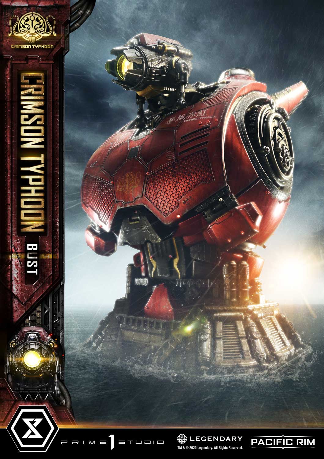 [สั่งจอง]Prime 1 Studio : Crimson Typhoon Bust (Pacific Rim)