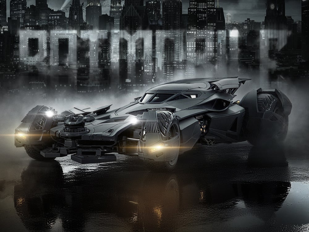 [สั่งจอง]Yuanye Culture x Xiwanshe 1/12 : Justice League BvS - BATMOBILE (Model Kits ต้องนำไปประกอบ )