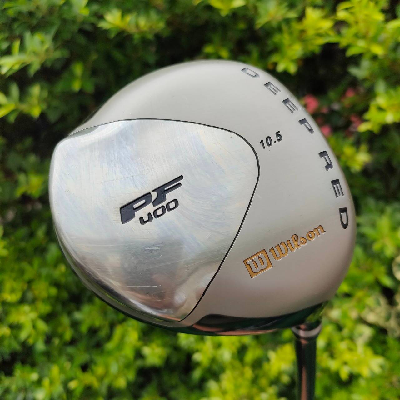 DRIVER WILSON DEEP RED PF400 องศา 10.5 ก้าน FUJIKURA FLEX R ก้านพรีเมี่ยมญี่ปุ่นแท้ๆ รุ่นนี้หน้าเด้งตีไกล และเพิ่มความตรงเข้าไป ก้านดีมากๆ ไม้กอล์ฟมือสอง ของแท้ BY NakaraLuxurious
