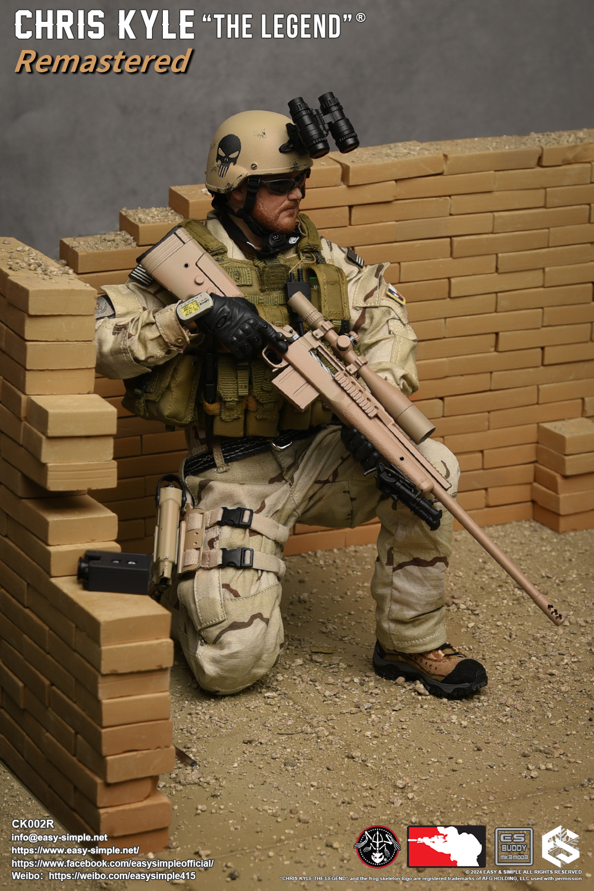 [สั่งจอง] BlackOpsToys X Easy&Simple 1/6 : Chris Kyle "The Legend" Remastered