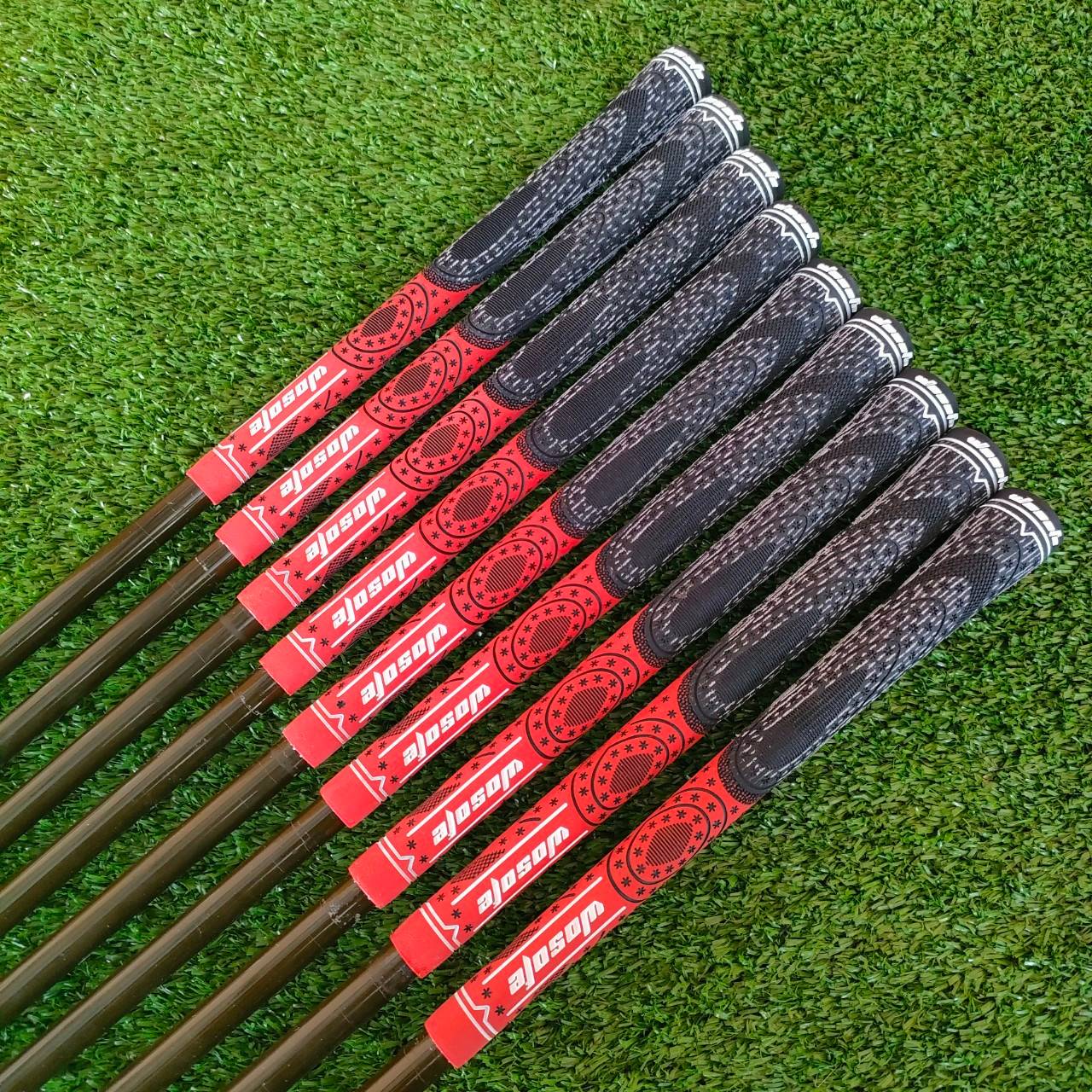 ชุดเหล็ก PING EYE2 PLUS จุดส้ม มีเหล็ก 3 - 9 เเละ PW SW ได้ 9 ชิ้น ก้าน ALDILA LOW TORQUE FLEX R ก้านกราไฟต์พรีเมี่ยม ไม้กอล์ฟมือสอง ของแท้ BY NakaraLuxurious