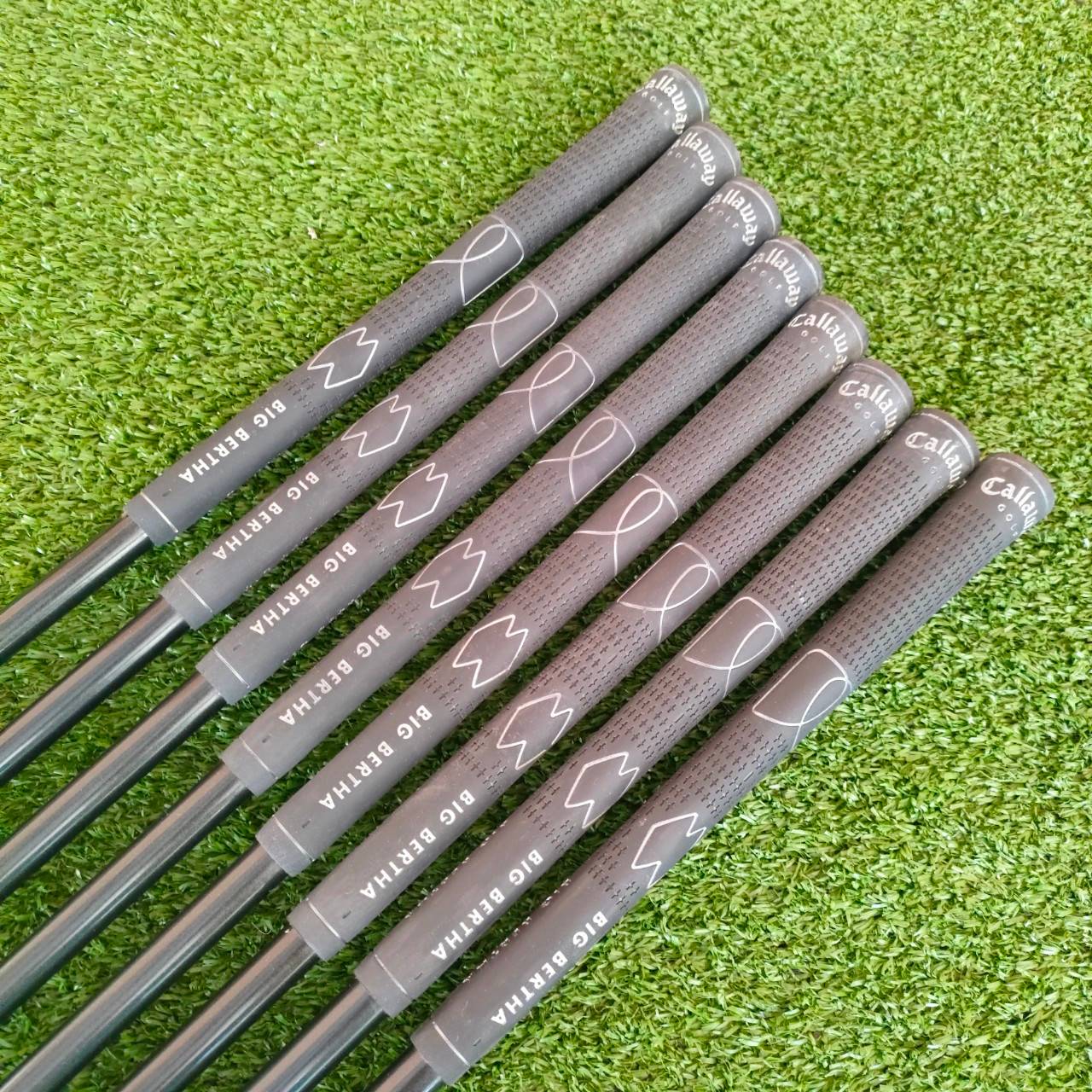 ชุดเหล็ก CALLAWAY BIG BERTHA มีเหล็ก 4-10 เเละ W ก้าน RCH 75 FLEX R สภาพสวยมาก เดิมๆทุกเหล็ก ไม้กอล์ฟมือสอง ของแท้ BY NakaraLuxurious