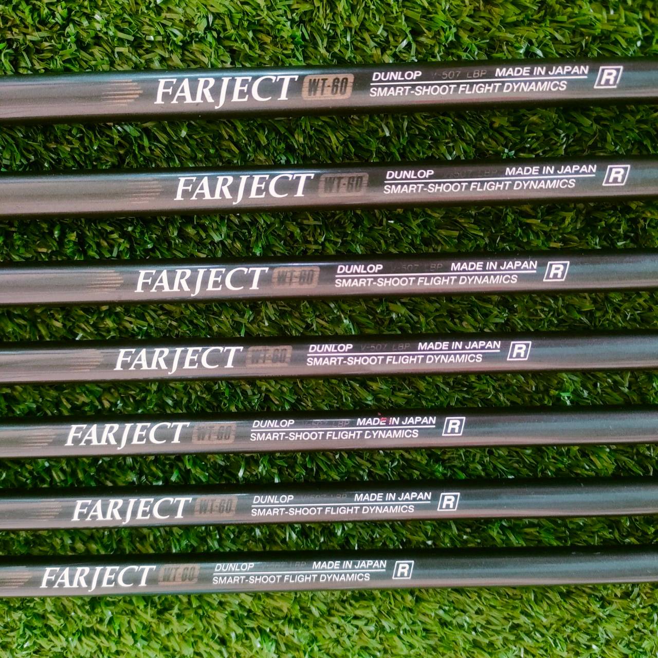 ชุดเหล็ก DUNLOP MAXFIL THE SPIRIT OF GOLF FX-31 มีเหล็ก 5-9 เเละ PW SW ก้าน FARJECT WT-60 FLEX R เหล็กพรีเมี่ยมจากประเทศญี่ปุ่น!! ไม้กอล์ฟมือสอง ของแท้ BY NakaraLuxurious