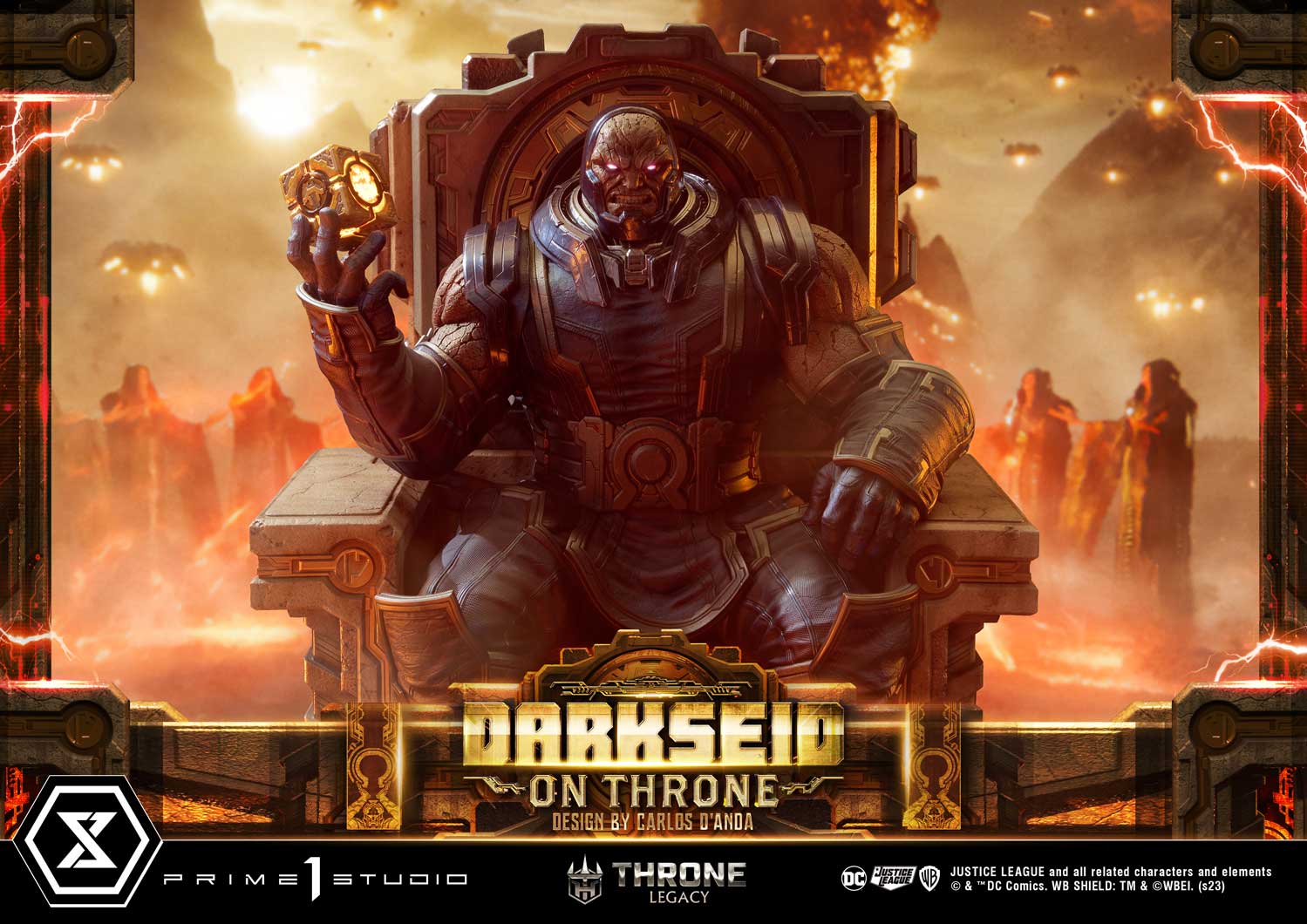 [สั่งจอง] Prime 1 Studio : Darkseid on Throne (Design by Carlos D'Anda)
