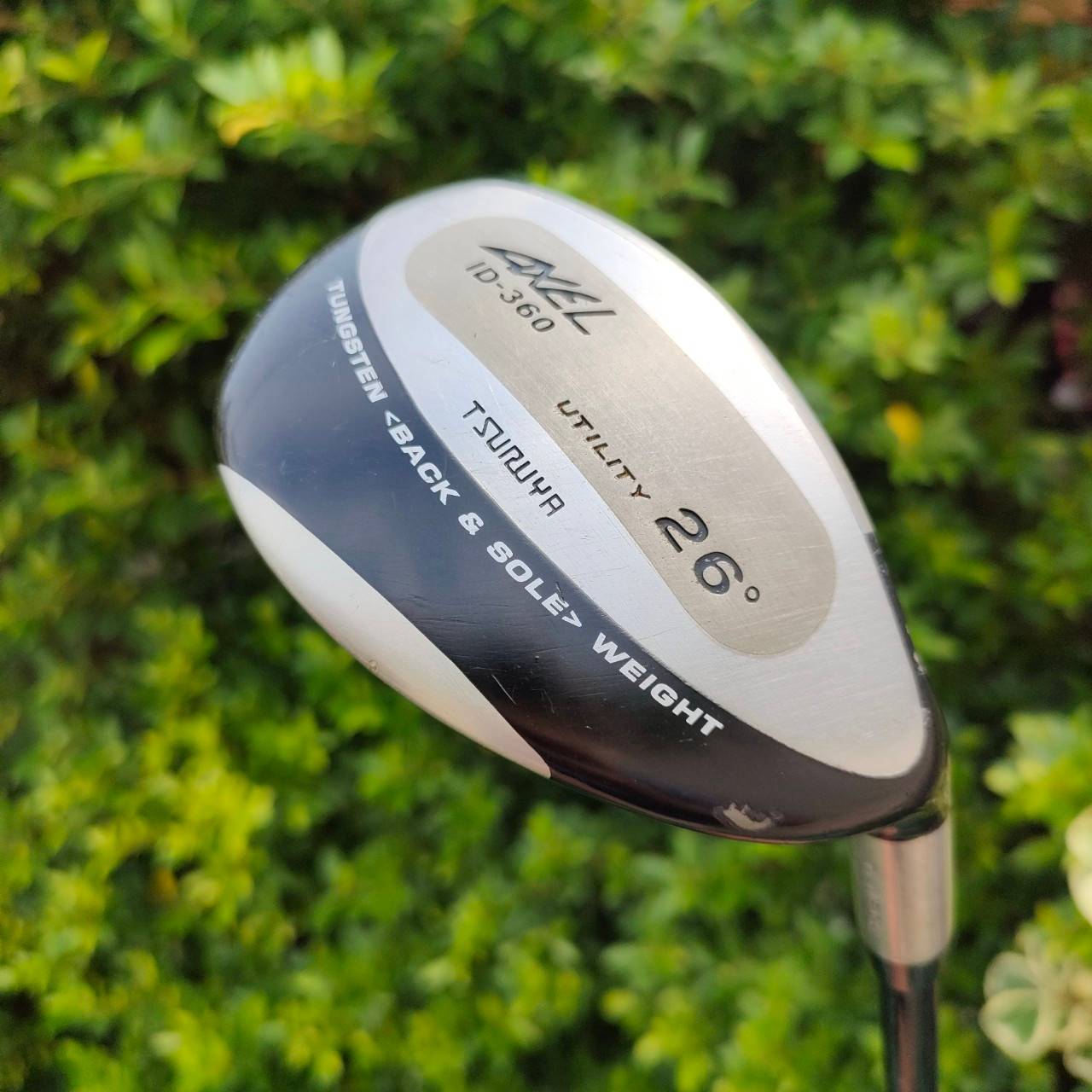 HYBRID TSURUYA AXEL องศา 26 ก้าน AXEL ID -360 FLEX R ไม้พรีเมี่ยมญี่ปุ่น ตีดีมากๆ และเหมาะกับ คนเอเชียมาก!! ไม้กอล์ฟมือสอง ของแท้ BY NakaraLuxurious