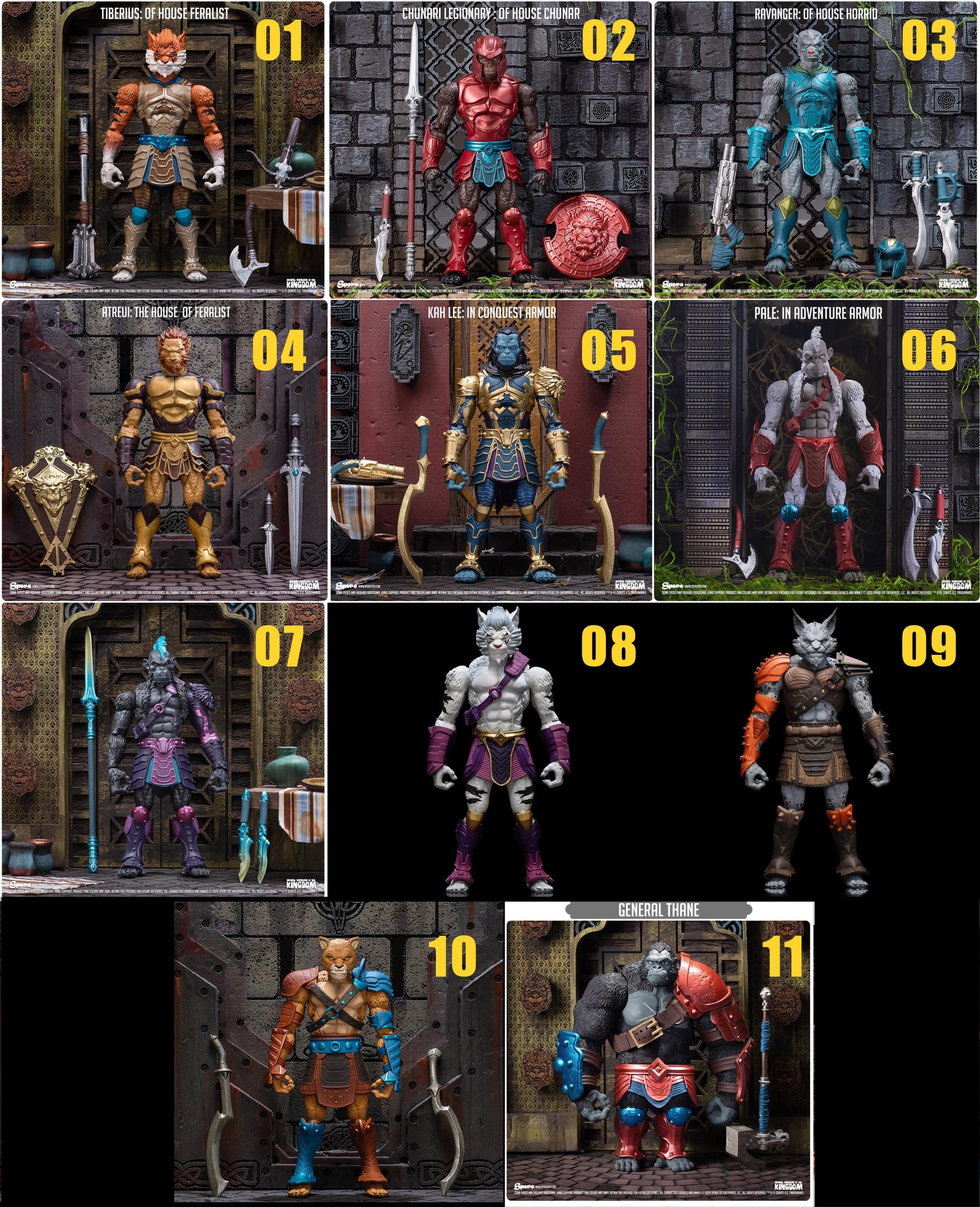 [สั่งจอง]SPERO STUDIOS 1/12 : Animal Warriors of the Kingdom Primal Series