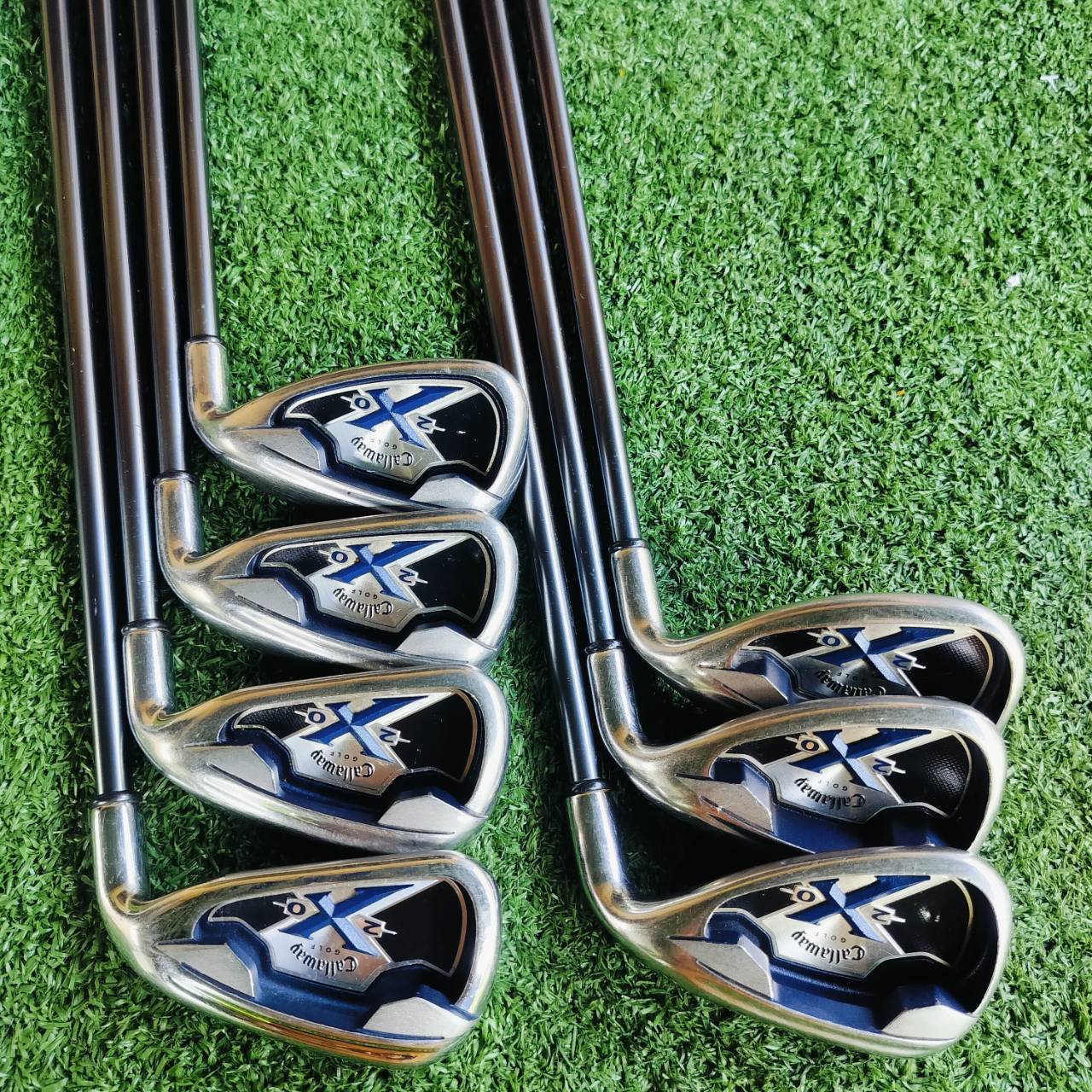 ชุดเหล็ก Callaway X-20 เป็นรุ่นดังและสมบูรณ์แบบ ของ Callaway X SERIES ก้านเสียบทะลุผ่าแฉกสวยเดิม ไม้กอล์ฟมือสอง ของแท้ By NakaraLuxurious