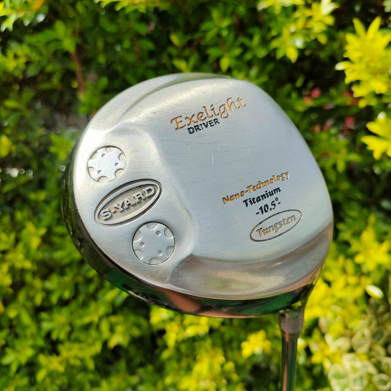 DRIVER S-YARD EXELIGHT 10.5 NANO-TECHNALOGY เทคโนโลยีล้ำ ไม้พรีเมี่ยมญี่ปุ่น ที่ปัจจุบันหายากแล้ว ผลิตด้วยเทคโนโลยีชั้นสูง และวัสดุพรีเมี่ยม ของคุณภาพสูงมาก ไม้กอล์ฟมือสอง ของแท้ BY NakaraLuxurious