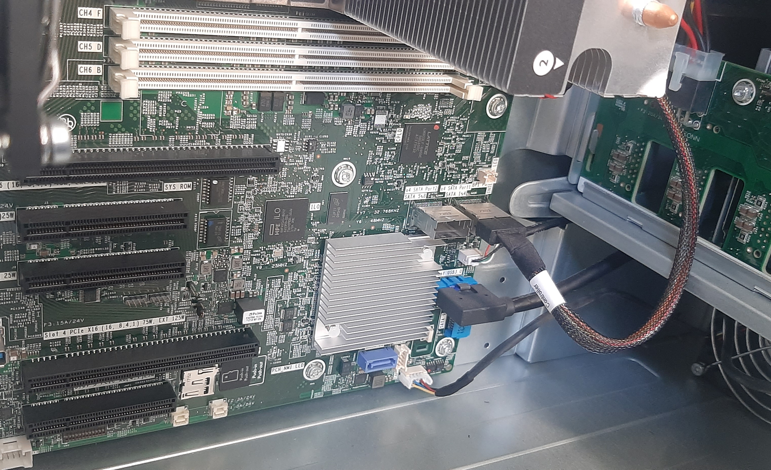 เซิร์ฟเวอร์มือสอง ประกันร้าน 1 เดือน HPE ProLiant ML110 Gen10 (Xeon Bronze3106 Ram8GB HDD500GB x2)