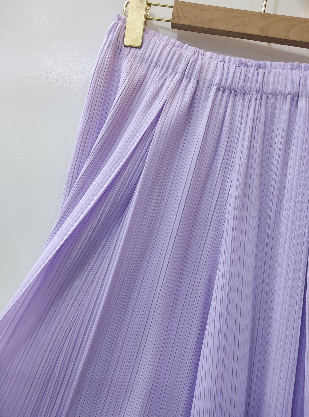 ยาว36นิ้ว! 2MUAY รุ่น GJO10237 กางเกงพลีทคุณภาพ FLOWY WIDE LEG PLEATED PANT 9 สี FREE SIZE