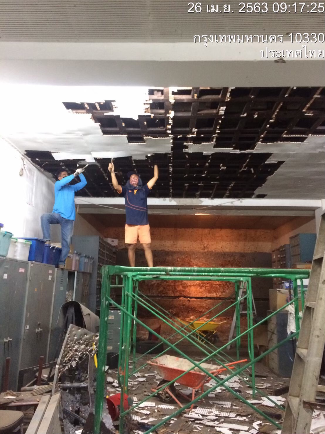 กองพิสูจน์หลักฐานกลาง สำนักงานตำรวจแห่งชาติ ปรับปรุงห้องทดสอบอาวุธปืน