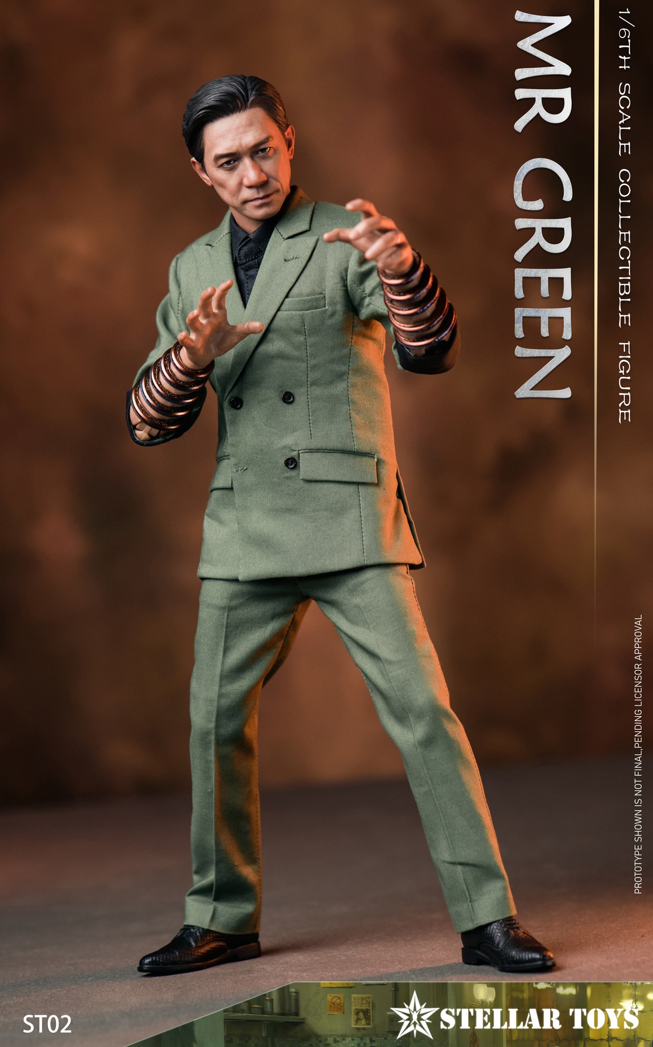 [สั่งจอง]STELLAR TOYS ST02 1/6 ： Mr GREEN