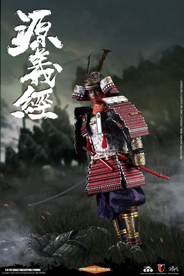 [สั่งจอง]COOMODEL SE061 1/6 MINAMOTO NO YOSHITSUNE (STANDARD VERSION)