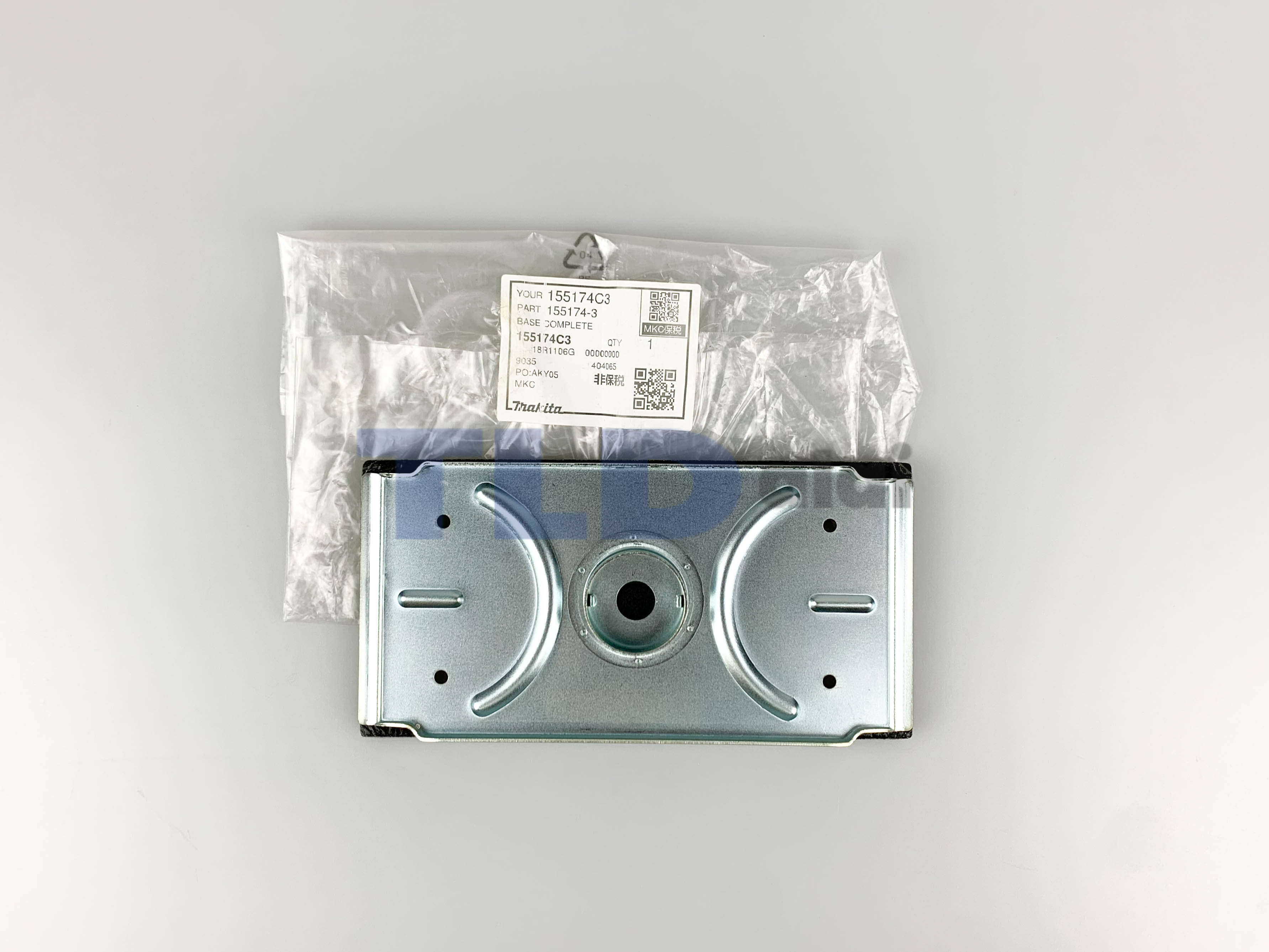 ฐาน (แท้) เครื่องขัดกระดาษทราย Makita มากีต้า รุ่น 9035, 9035SB (155174-3) (อะไหล่แท้ 100%) ฐานเครื่องขัดกระดาษทราย