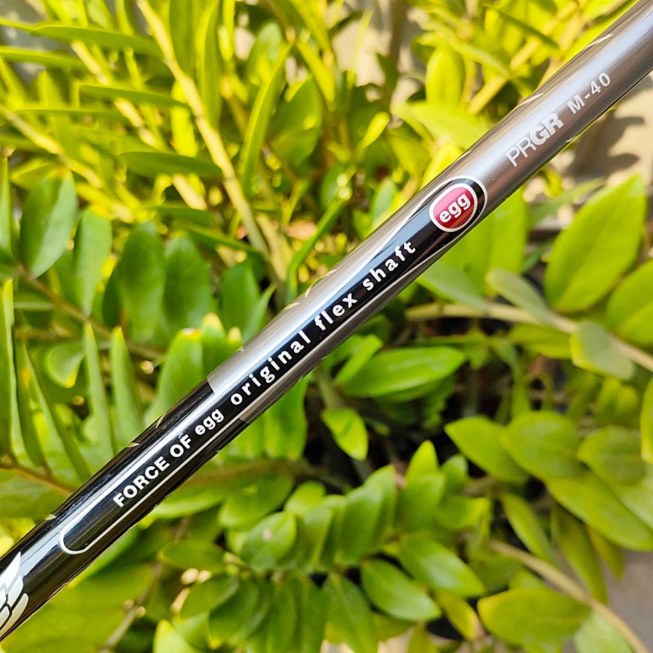DRIVER PRGR EGG FORCE OF EGG องศา 10 ก้าน PRGR M-40 FLEX SHAFT สุดยอด Driver SUPER PREMIUM จากญี่ปุ่น หน้าสวีตสปอตกว้างมากๆ ตีง่าย ไม้กอล์ฟพรีเมี่ยมมือสอง ของแท้ By NakaraLuxurious