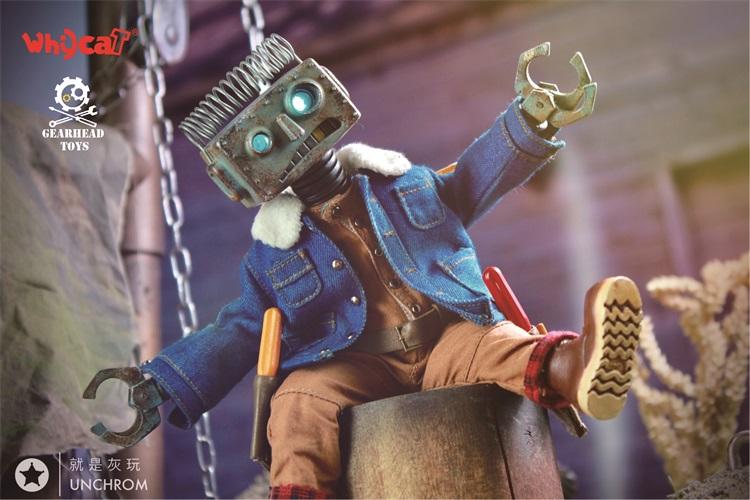 [สั่งจอง]Whycat & GEARHEADTOYS GHT001 ClumsyBot Series NO.1 : Repairman Curry