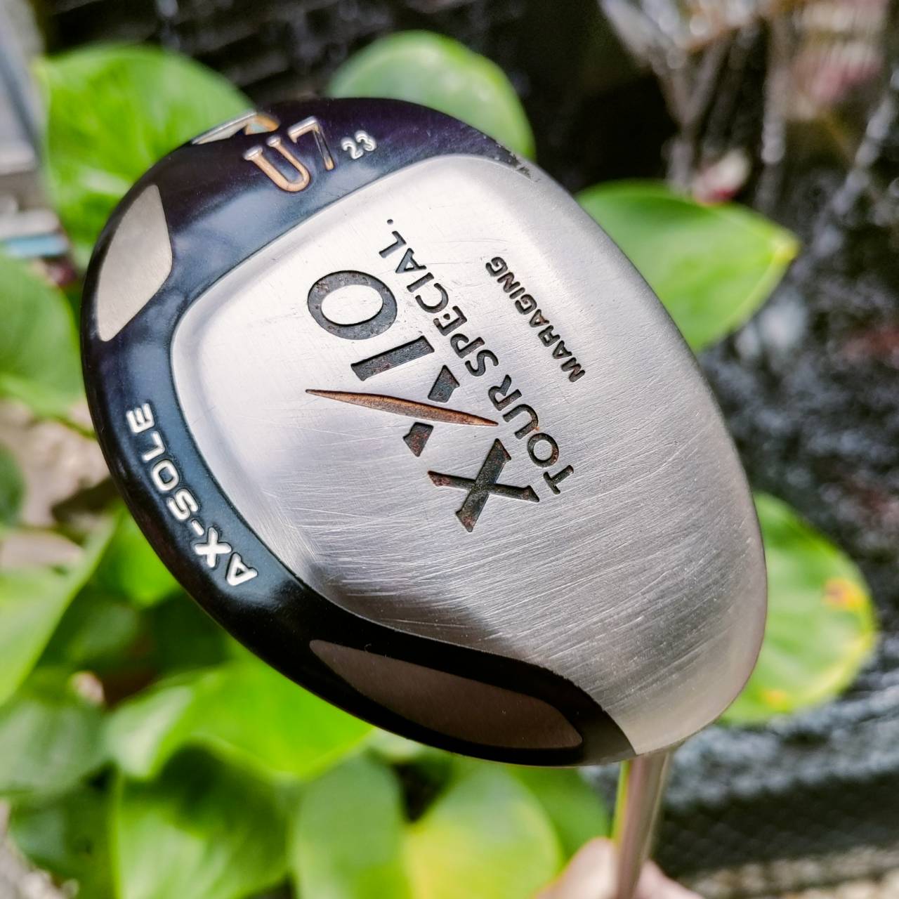 UT7 XXIO องศา 23 เป็นรุ่น TOUR SPEACIAL หน้าเด้ง MARAGING ตีไกล และตีดีมาก เด้งสวย ตีโดนง่าย ก้าน XXIO MP100 FLEX R ไม้กอล์ฟพรีเมี่ยมมือสอง ของแท้ By NakaraLuxurious