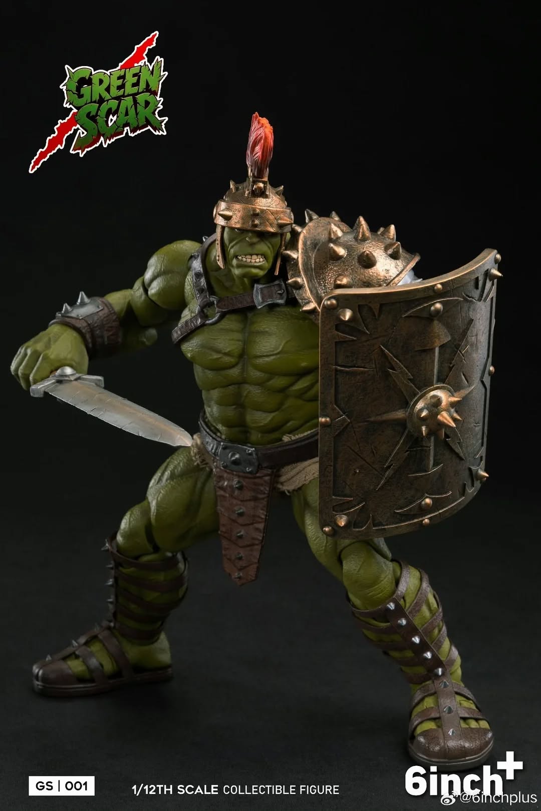 [สั่งจอง]6inch+ 1/12 : Green Scar (สูง 21 cm)