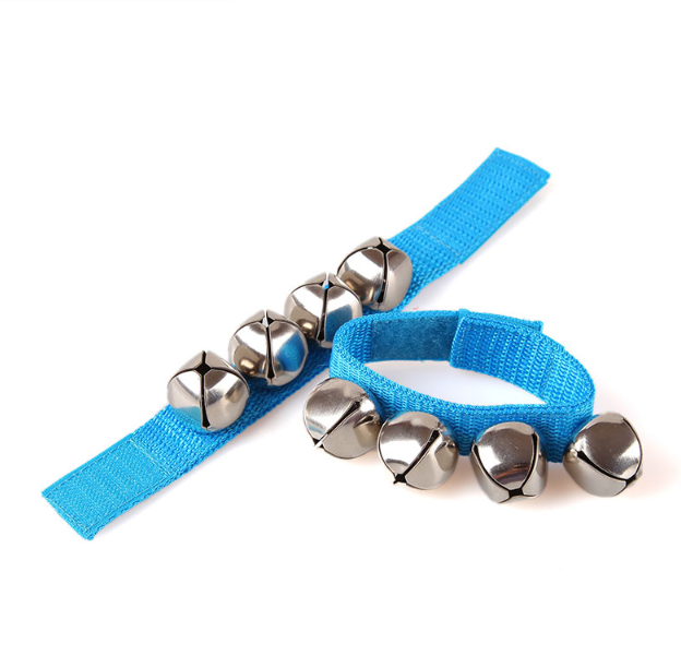 ชุดกระพรวนมือจับ 1 คู่ (คละสี) ของเล่นเสริมพัฒนาการ ,ของเล่นเสริมทักษะ,ของเล่นเด็ก, สื่อการสอนอนุบาล,เครื่องดนตรี และสื่อประกอบจังหวะ ของเล่นอนุบาลพร้อมส่ง