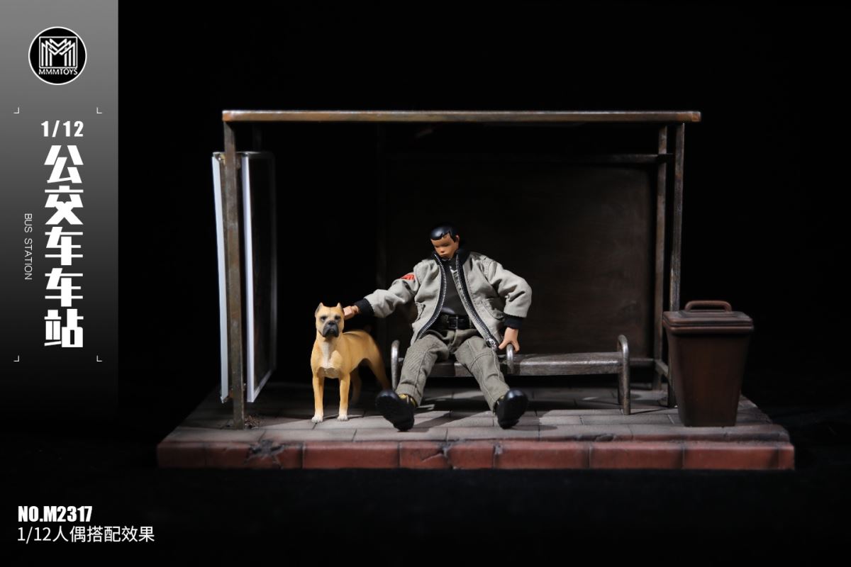 [สั่งจอง]mmmtoys M2317 1/12 : Bus Station