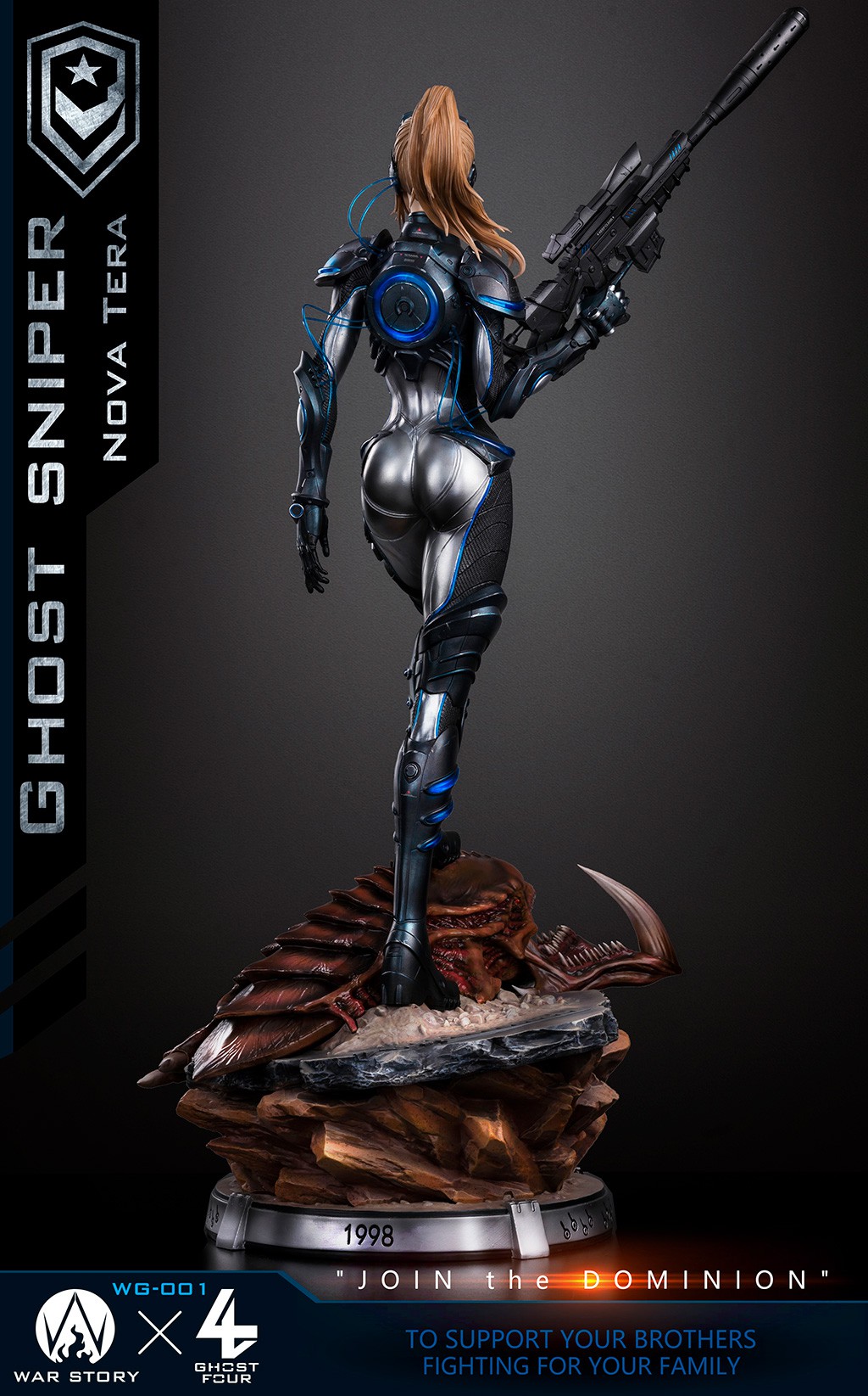 [สั่งจอง] WAR STORY X GHOST FOUR WG001 1/4 Scale : Ghost Sniper Nova Tera