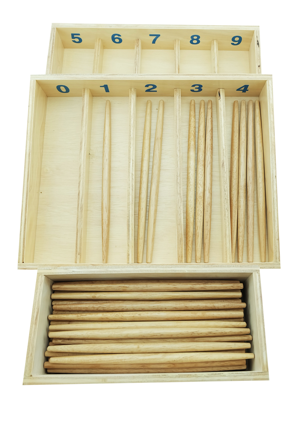 แท่งไม้คณิตศาสตร์ กล่องกระสวย (นับตะเกียบ-ก้านไม้สอนนับเลข), ของเล่นไม้, ของเล่นเสริมพัฒนาการ, ของเล่นเด็กอนุบาล, สื่อการสอนเด็กอนุบาลมอนเตสซอรี่ ,montessori, สื่อการสอนประถม