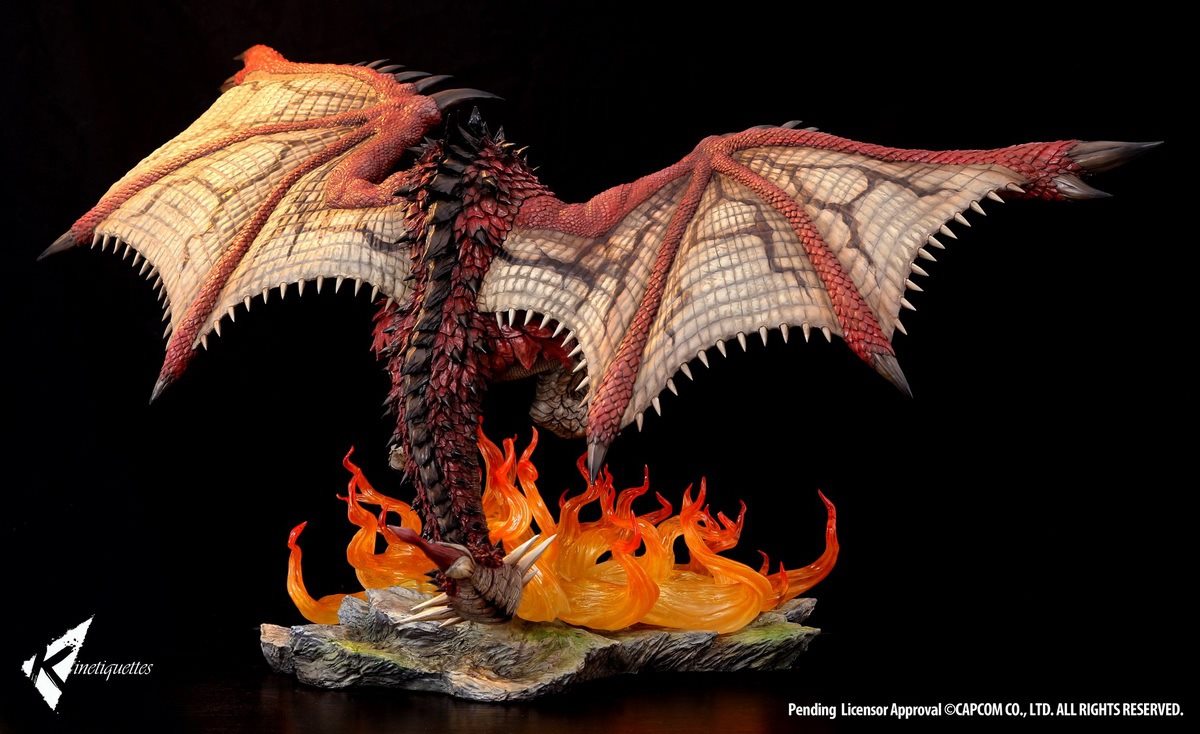 [สั่งจอง]Kinetiquettes 1/10 scale : RATHALOS - THE KING OF THE SKIES