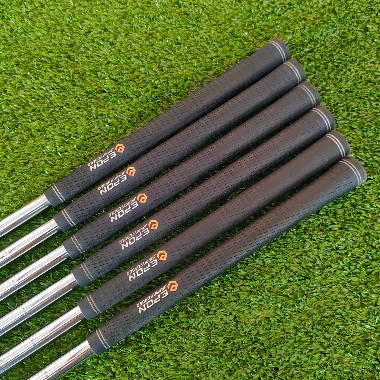 ชุดเหล็ก EPON AF-302 FORGED BY ENDO มีเหล็ก 5-9 เเละ PW ก้าน NS PRO 950 GH FLEX S ชุดนี้เป็นชุดสุดยอด ประกอบแท้ๆ มาจากโรงงาานที่ญี่ปุ่น!!! ไม้กอล์ฟมือสอง ของแท้ BY NakaraLuxurious