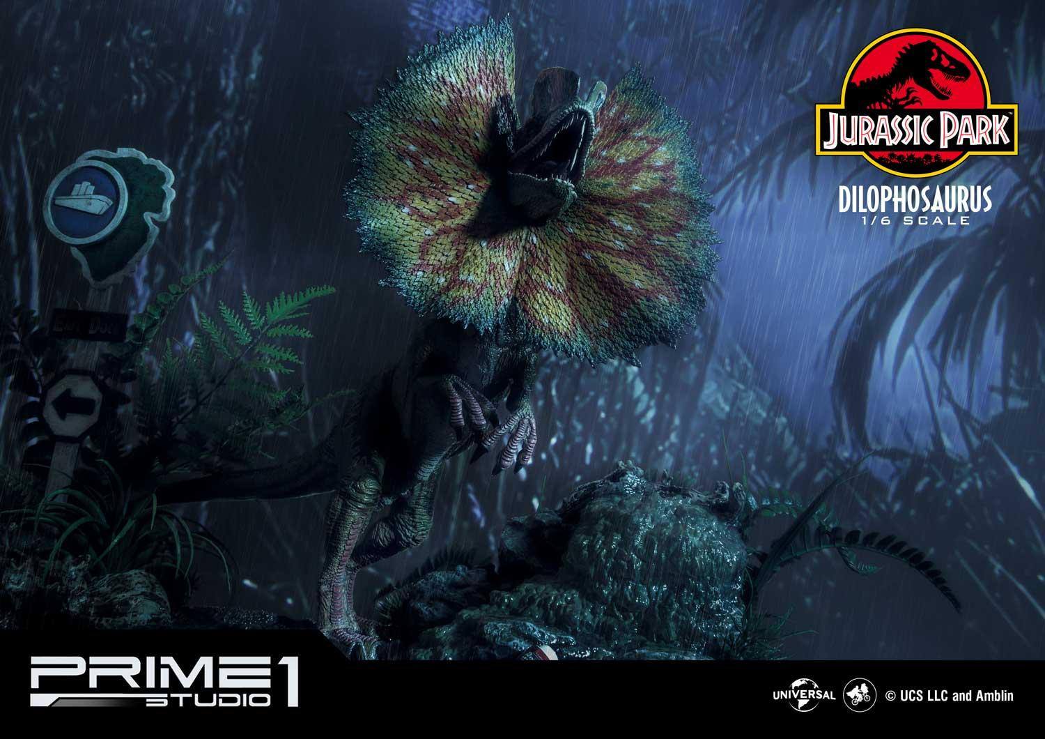 [สั่งจอง]Prime 1 Studio LMCJP-06 1/6 Scale Jurassic Park : Dilophosaurus